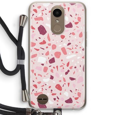 Terrazzo N°15: LG K10 (2017) Transparant Hoesje met koord