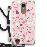 Terrazzo N°15: LG K10 (2017) Transparant Hoesje met koord