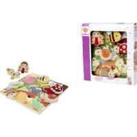 Eichhorn Fühlpuzzle mit Stoff 100006840