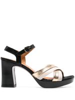 Chie Mihara sandales Kinyo-T 90 mm en cuir - Or - thumbnail