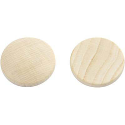 Creativ Company Houten knopen, d 25 mm, dikte 5 mm, 15 stuk/ 1 doos