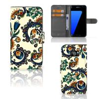 Wallet Case Samsung Galaxy S7 Edge Barok Flower