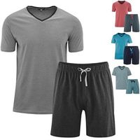 Herenpyjama Korte Mouw en Broek Herenpyjama Korte Mouw en Broek
