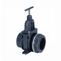 VDL PVC Schuifkraan 75mm - Lekvrije Bediening, Duurzaam & Onderhoudsvriendelijk Design