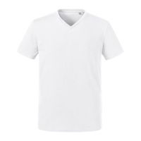 Russell Pure Organic Men Heavy Tee V-Neck