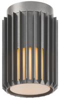 Enzo Plafondlamp | Aludra E27 zilver antraciet IP54 - 4803001 Enzo Plafondlamp | Aludra E27 zilver antraciet IP54 - 4803001