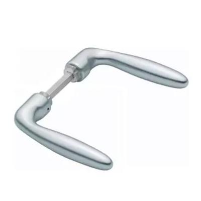 Türdrückerpaar Verona 1510 Alu.F1 o.Rosetten 4-KT.8mm HOPPE