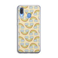 Regenboog: Samsung Galaxy A40 Transparant Hoesje