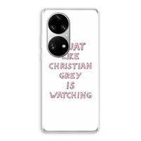 Christian Grey: Huawei P50 Pro Transparant Hoesje