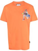 Philipp Plein t-shirt Hawaii à imprimé graphique - Orange - thumbnail