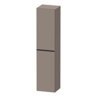 Hoge Kast Duravit D-Neo Kolomkast Wand 176 cm Linksdraaiend Mat Basalt Duravit