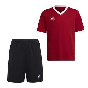 adidas Entrada 22 Trainingsset Kids Rood Zwart Wit