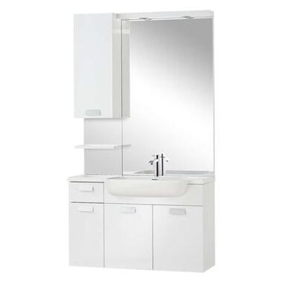 Differnz badkamermeubel Fabulous - hoogglans wit - 200x100x48 cm