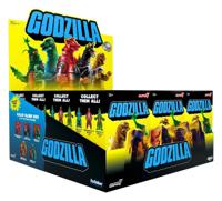 Godzilla Toho (Metallic) Action Figure Blind Box Wave 5 Display (12)