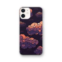 Patroon Wolken: iPhone 12 Transparant Hoesje