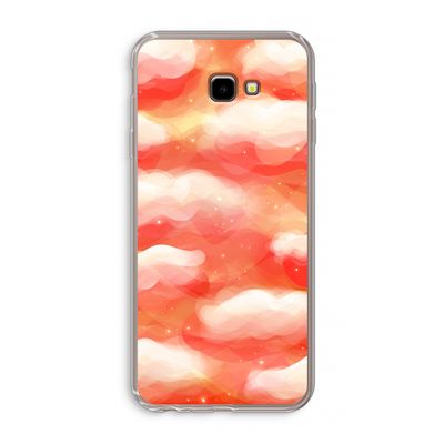 Lichte Wolken: Samsung Galaxy J4 Plus Transparant Hoesje