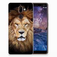 Nokia 7 Plus | TPU Hoesje | Leeuw