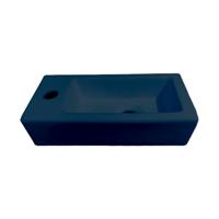Best Design Fontein Morrano 37x18x9 cm Links Mat Donkerblauw