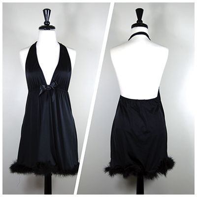 Babydoll Chemise With Thong Set - Maat:S/M