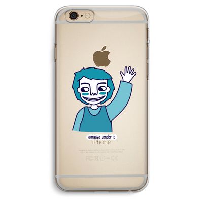 Zwaai: iPhone 6 Plus / 6S Plus Transparant Hoesje