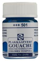 Talens Gouache Extra Fine Quality Fles 16 ml - Lichtblauw (Cyaan) 501