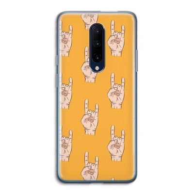 Rock: OnePlus 7 Pro Transparant Hoesje