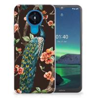 Nokia 1.4 | TPU Hoesje | Pauw met Bloemen