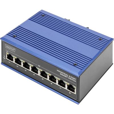 Digitus DN-651119 Industrial Ethernet Switch 8 poorten 10 / 100 / 1000 MBit/s