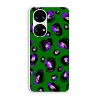Green Cheetah: Huawei P50 Transparant Hoesje