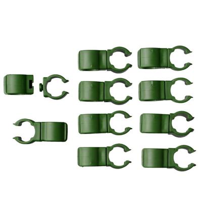 Plantenstokclips d16 mm 10st - Nature