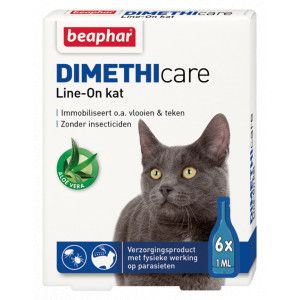 Beaphar Dimethicare Line-On kat 3 x 6 pipetten