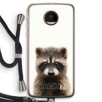 Rocco: Motorola Moto Z Force Transparant Hoesje met koord