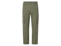 LIVERGY Heren cargobroek (Kaki, S)