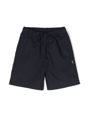 MSGM Kids bermuda Parachute - Bleu