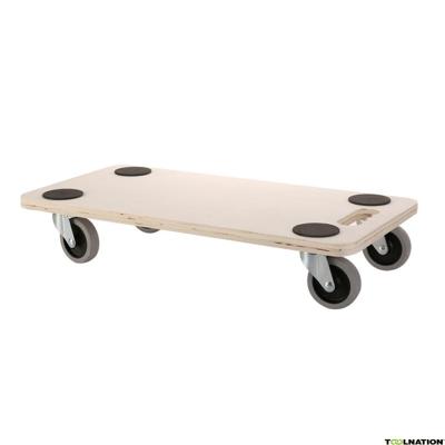 Diggers Multiplex Verhuisplaat | 58x29cm | 200kg Capaciteit | 75mm TPR Wielen | FSC 100% - DIG825