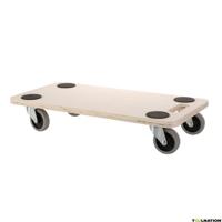 Diggers Multiplex Verhuisplaat | 58x29cm | 200kg Capaciteit | 75mm TPR Wielen | FSC 100% - DIG825