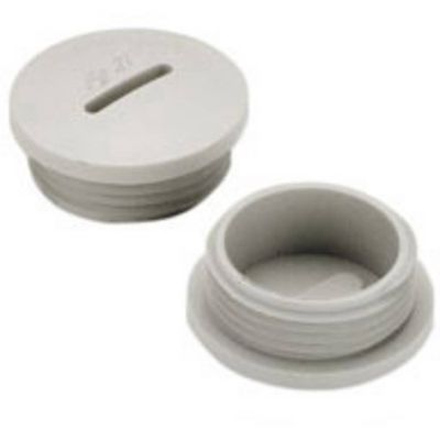 Weidmüller VP 29-K54 Afsluitdop Met stekker Polyamide 6 Grijs 25 stuk(s)