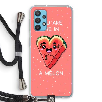 One In A Melon: Samsung Galaxy A32 4G Transparant Hoesje met koord