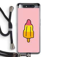 Raketijsje: Samsung Galaxy A80 Transparant Hoesje met koord