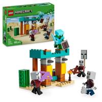 LEGO Minecraft 21267 Pattuglia degli abitanti del villaggio del deserto - Set da costruzione per bambini di 7 anni