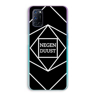 Negenduust geometrisch: Oppo A92 Transparant Hoesje