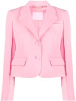 Ermanno Scervino blazer à simple boutonnage - Rose