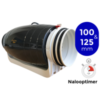 Whisper 'gold Line' Buisventilator Diameter 100 & 125mm - Met Nalooptimer - thumbnail