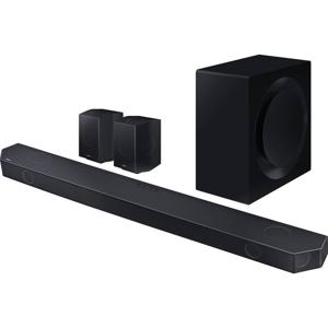 Samsung HW-Q995GC/ZG Surroundsysteem Zwart Bluetooth, Dolby Atmos, Incl. draadloze subwoofer, Spraakbesturing, WiFi, Wandbevestiging