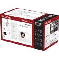 Bellcome Advanced 7 Video-Kit 1 Familie Complete set voor Video-deurintercom Kabelgebonden 8-delig Wit
