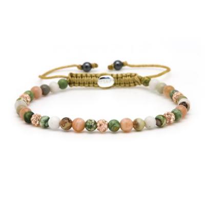 Karma Armband Spiral Holly XXS Rosé Gold Crystal