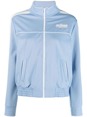 Sporty & Rich veste de sport à logo brodé - Bleu