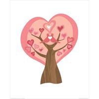 Kunstdruk Valentina Ramos - Tree of Love 40x50cm