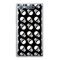 Musketon Skulls: Sony Xperia XZ1 Transparant Hoesje