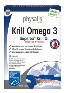 Physalis Krill Omega 3 Capsules